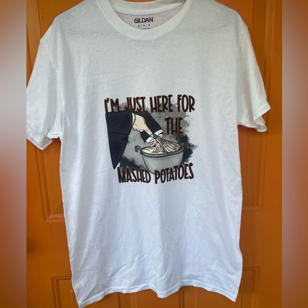 Fun Graphic Hand Made White Small Shirt